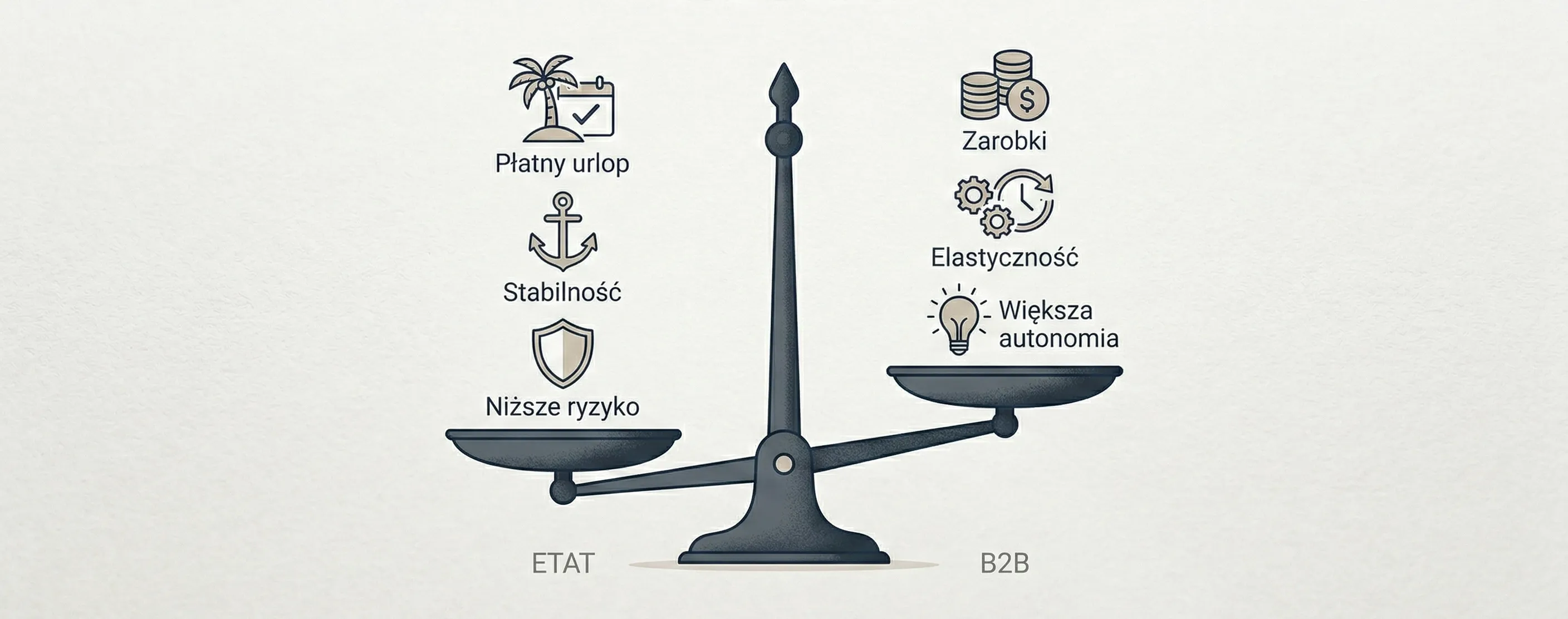 Czym różni się zatrudnienie B2B od umowy o pracę – w praktyce